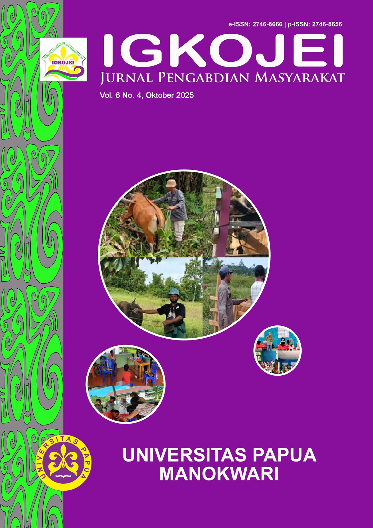 					View Vol. 6 No. 4 (2025): IGKOJEI: Jurnal Pengabdian Masyarakat
				
